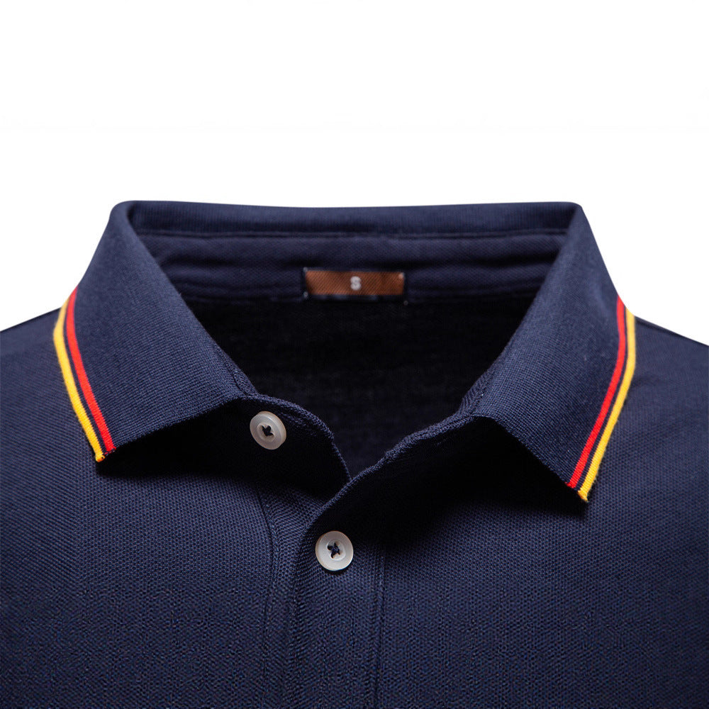 Polo Homme à Col polo contrasté