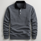 Polo homme à patte de boutonnage