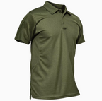 Polo homme boutonné manches courtes