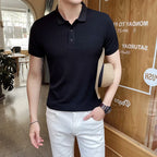 Polo homme boutonné