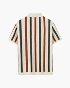 Polo homme maille rayée