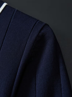 Polo homme maille verticale