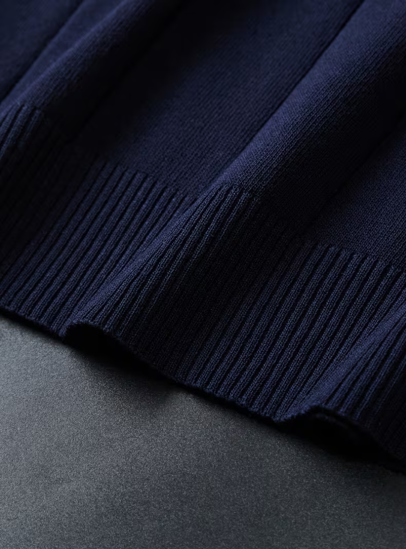 Polo homme maille verticale