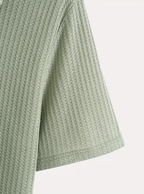 Polo homme texturé