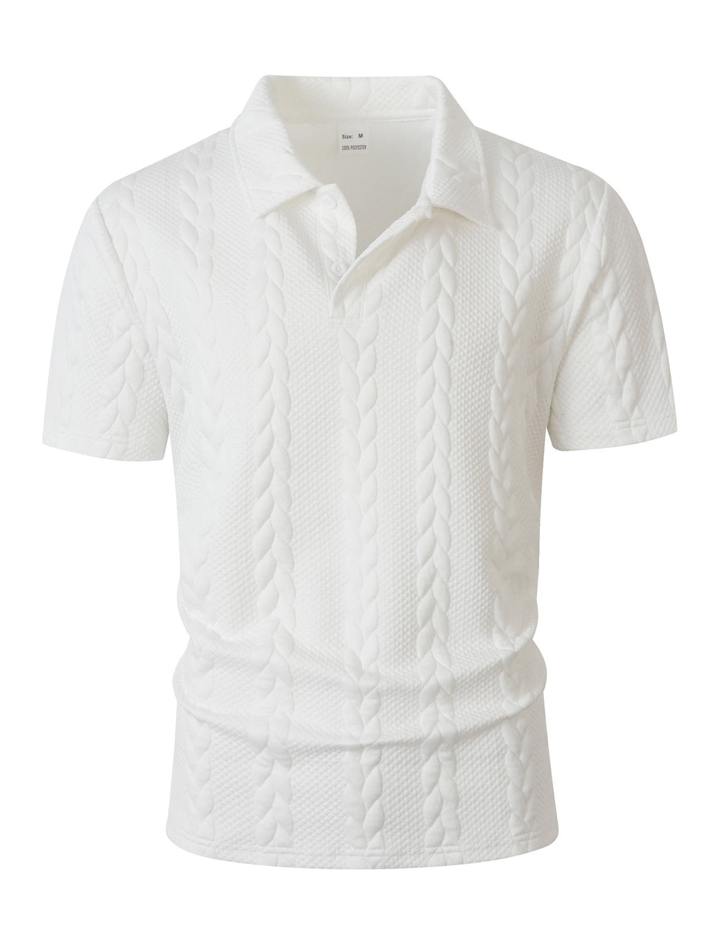 Polo homme torsadé
