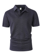 Polo homme torsadé