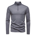 Pull Homme à Col Cheminée Zippé