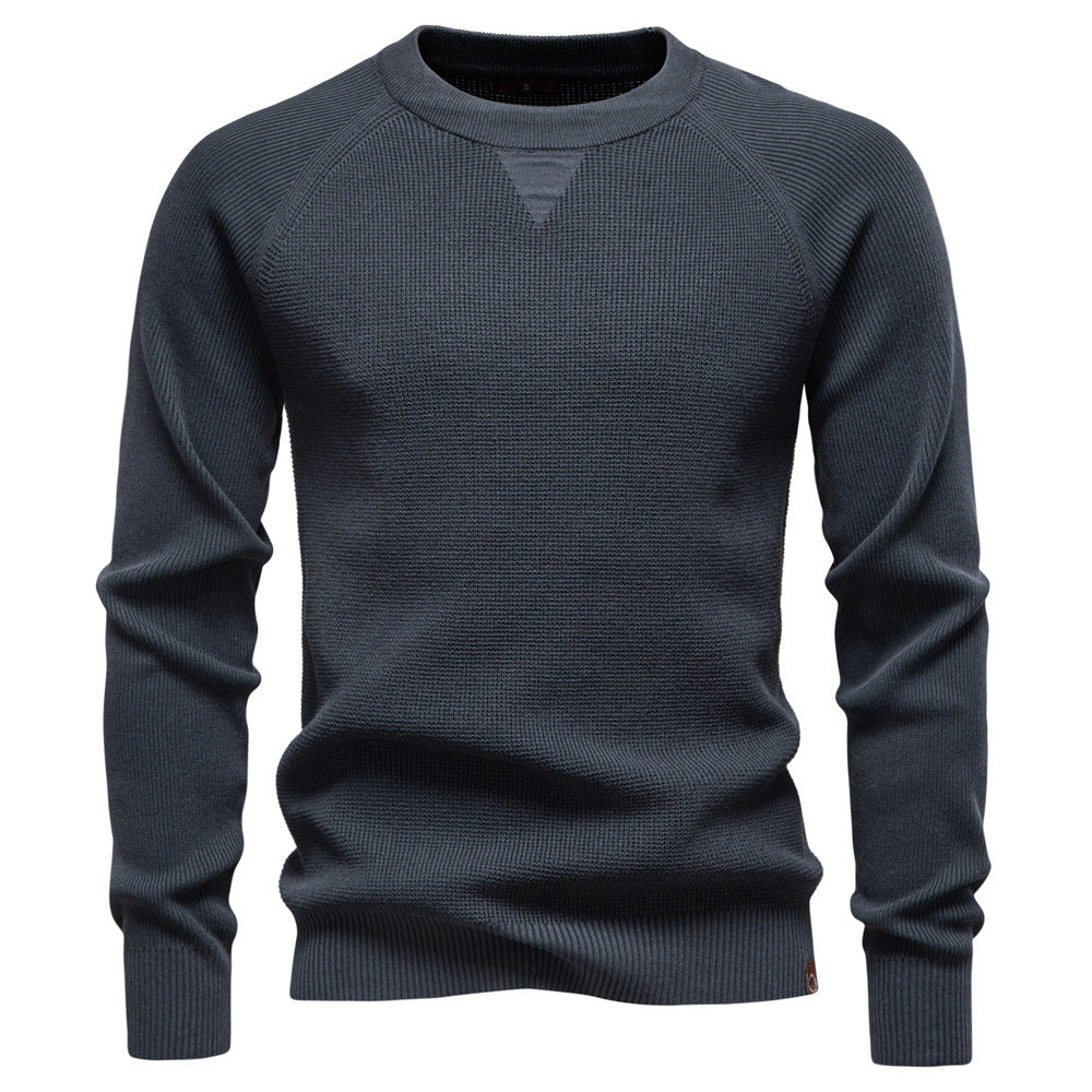 Pull Homme à Col Rond