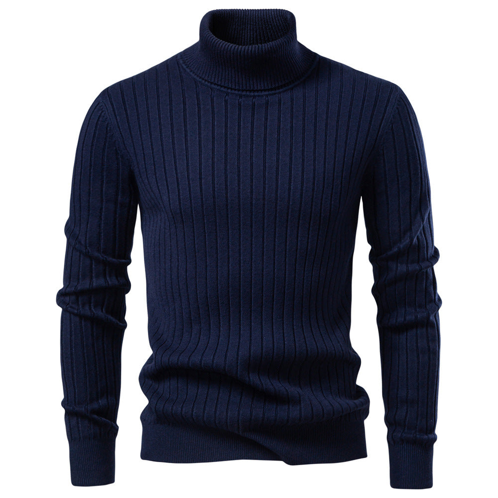 Pull Homme à Col Roulé