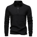Pull Homme à Col Zippé