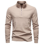 Pull Homme à Col Zippé