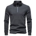 Pull Homme à Col Zippé