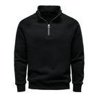 Pull Homme à Fermeture zippée partielle