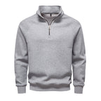Pull Homme à Fermeture zippée partielle