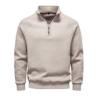 Pull Homme à Fermeture zippée partielle