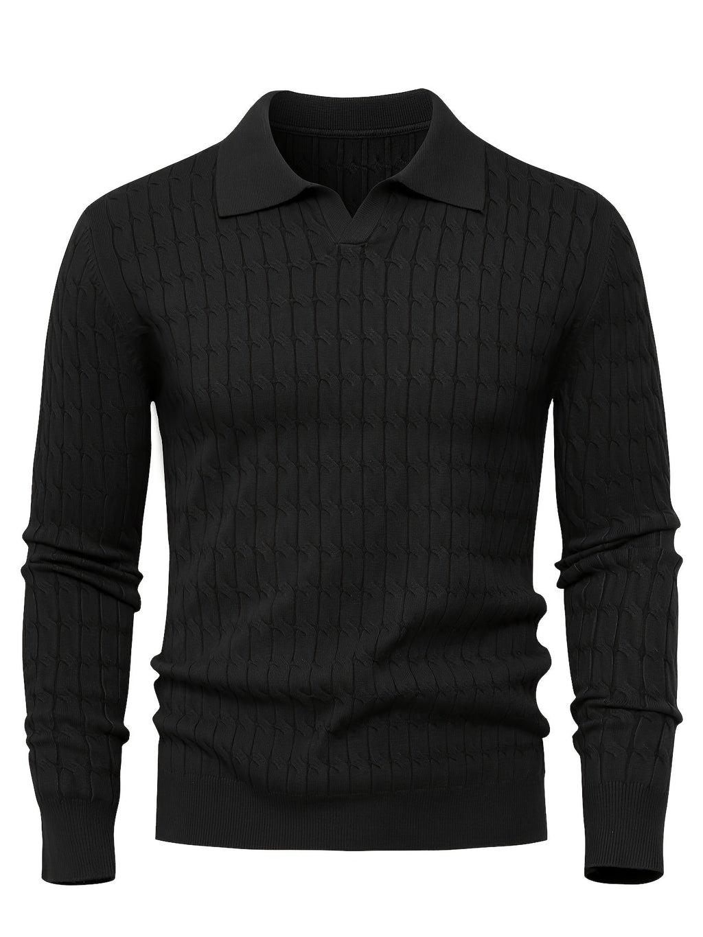 Pull homme col polo