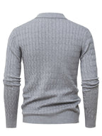 Pull homme col polo