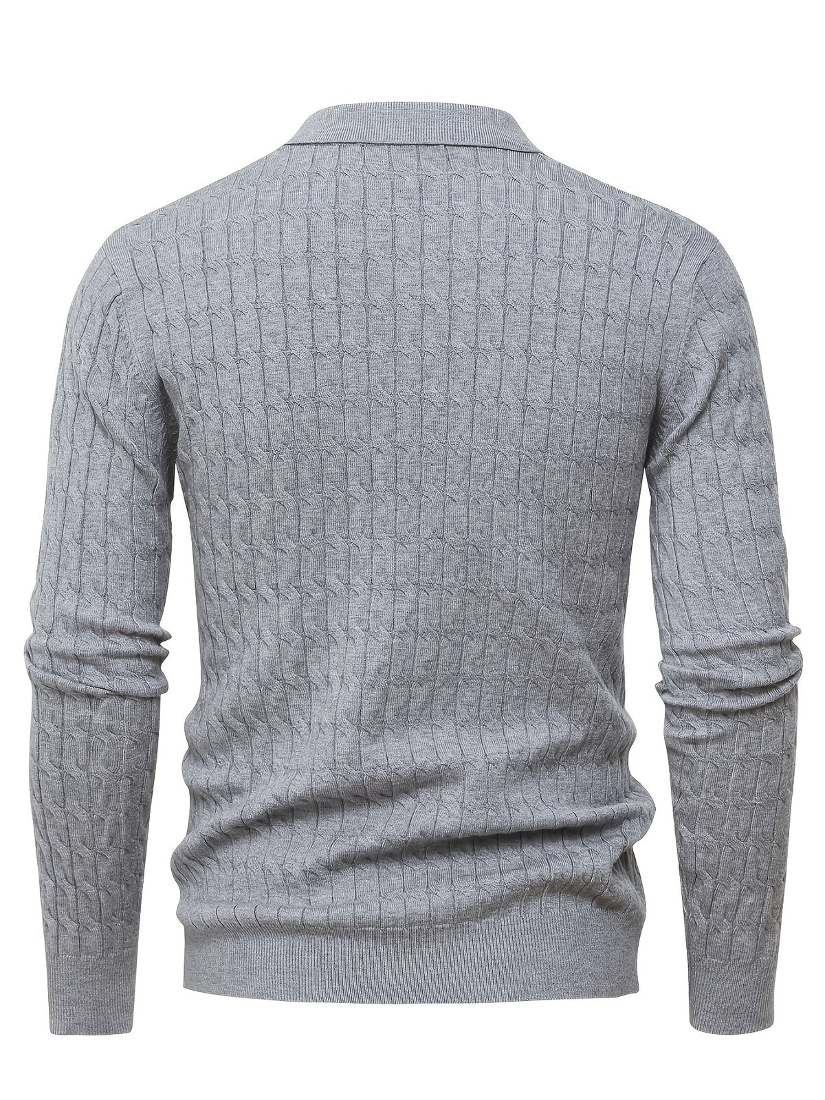 Pull homme col polo