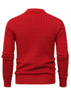 Pull homme col polo