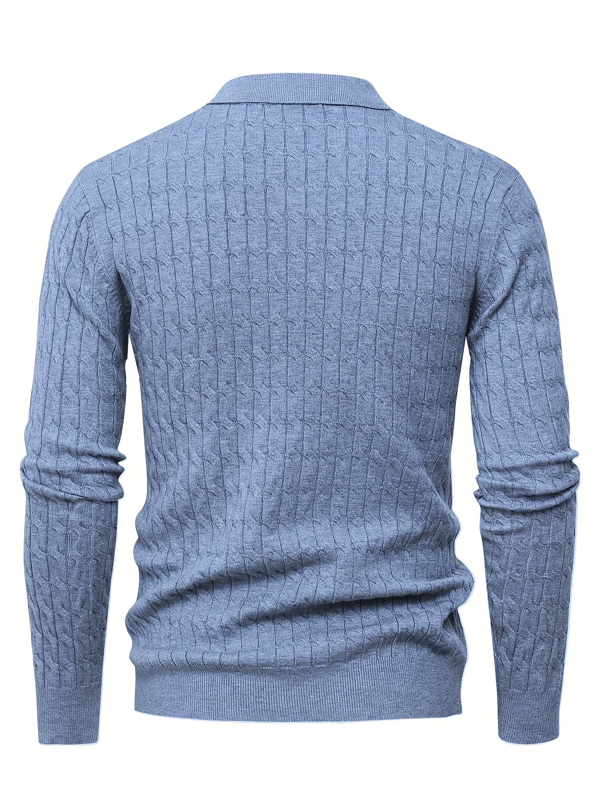 Pull homme col polo
