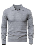Pull homme col polo