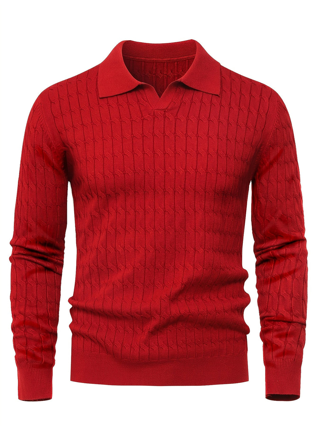 Pull homme col polo
