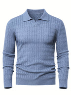 Pull homme col polo