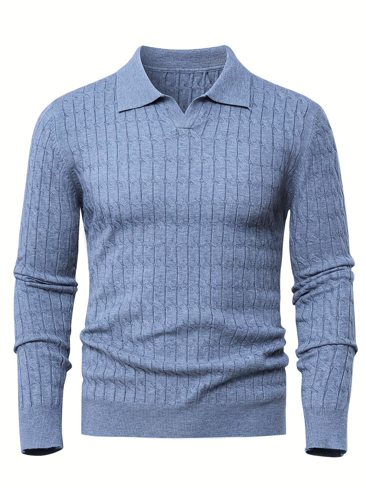 Pull homme col polo