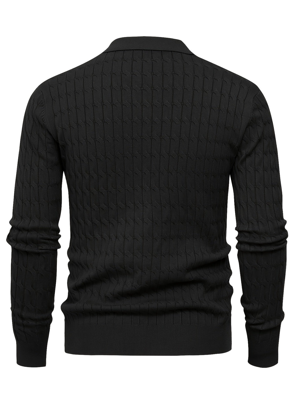 Pull homme col polo