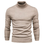 Pull homme col roulé