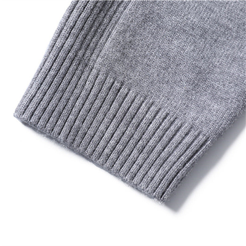 Pull homme col roulé