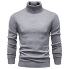 Pull homme col roulé