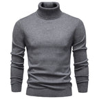 Pull homme col roulé