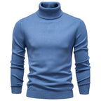 Pull homme col roulé