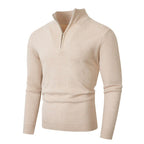 Pull homme zippé