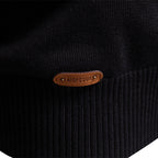 Pull homme rayé demi-zip