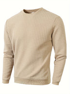Pull homme texturé