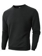 Pull homme texturé