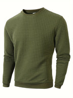 Pull homme texturé