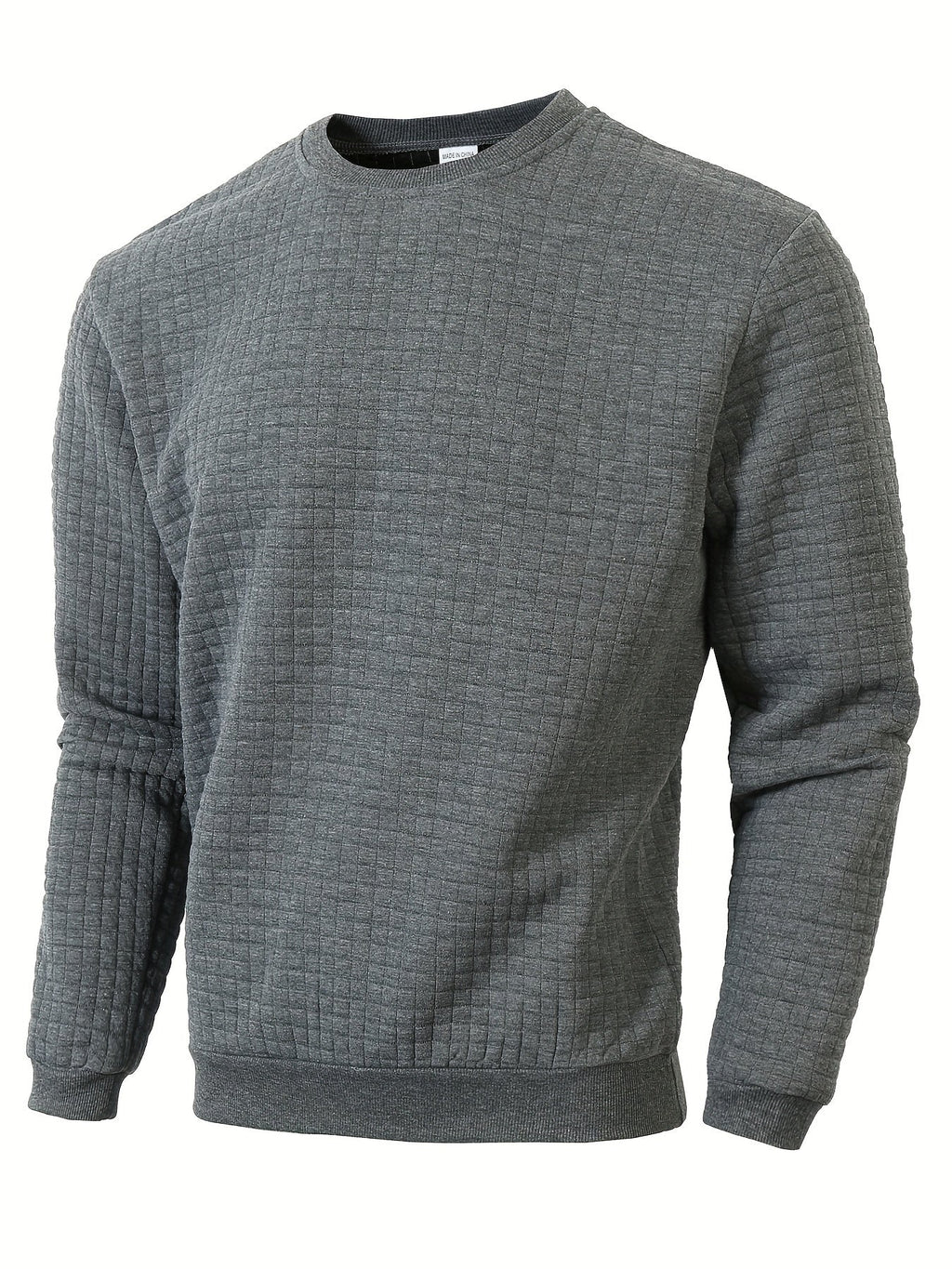 Pull homme texturé