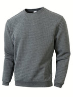 Pull homme texturé