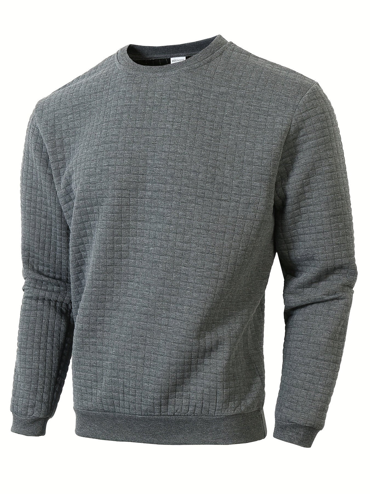 Pull homme texturé