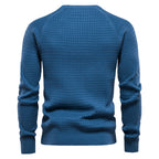 Pull homme texturé à col rond