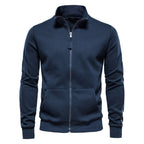 Pull homme zippé à poches