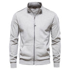 Pull homme zippé à poches