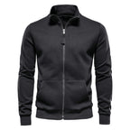 Pull homme zippé à poches