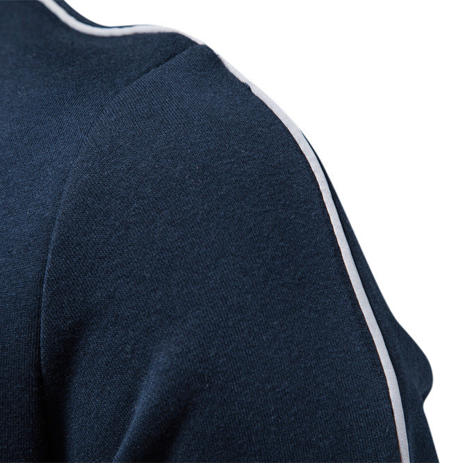 Pull homme zippé à poches