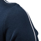Pull homme zippé à poches