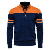 Orange/Bleu marine