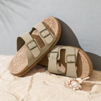 Sandales homme à doubles brides